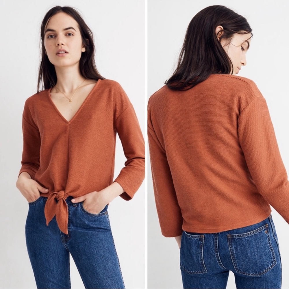 Madewell Texture and thread long Sleeves S - Picture 1 of 7
